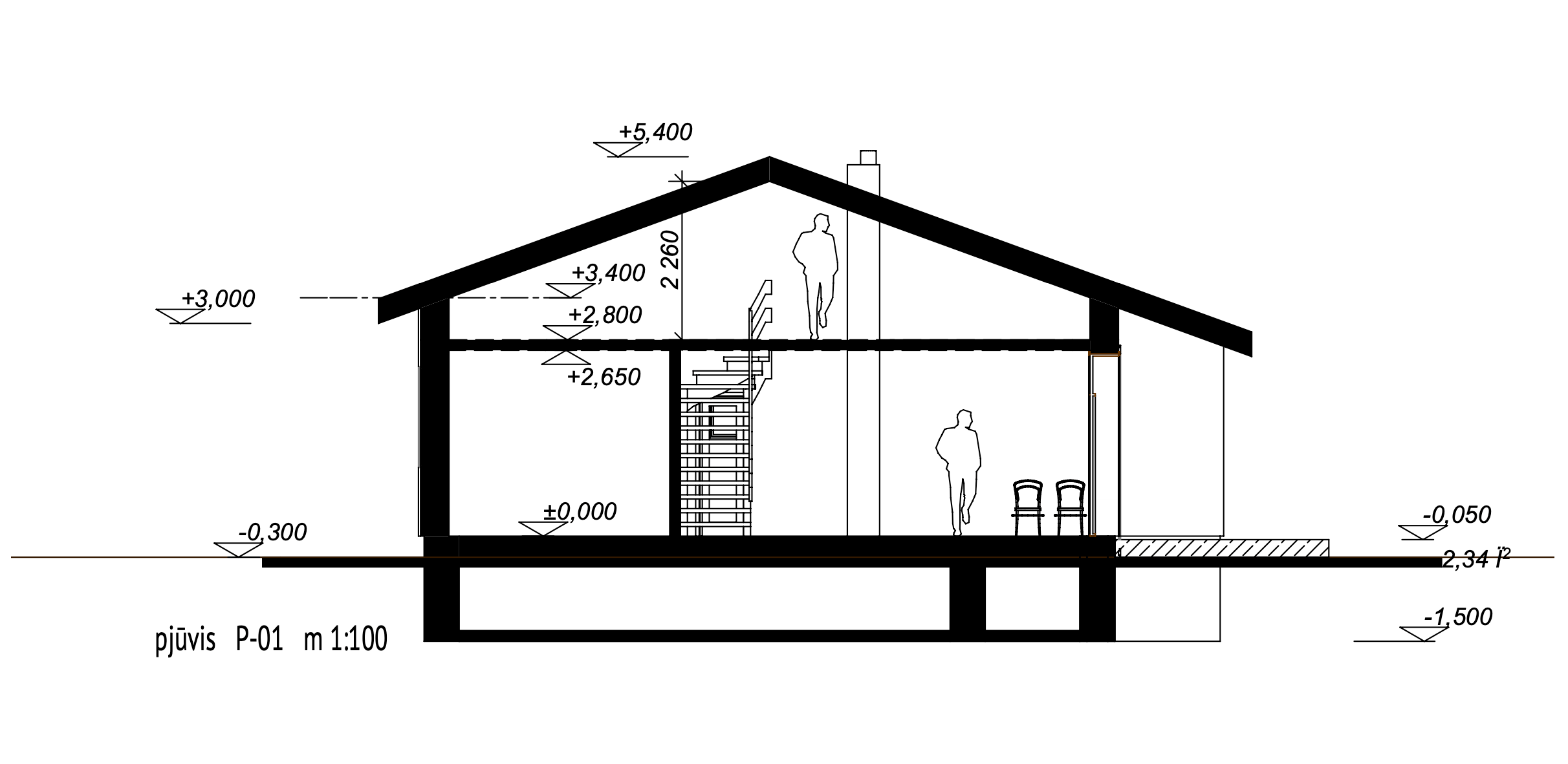 Individualaus gyvenamo namo projektas